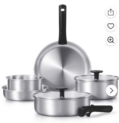 3 – Piece Faux Marble Top Dining Set