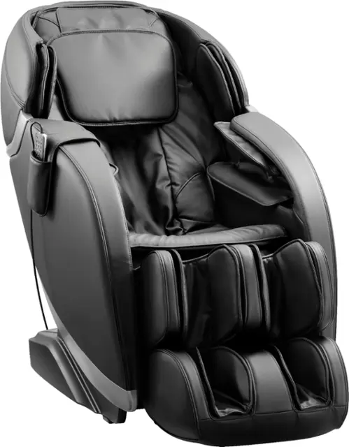 Insignia™ – 2D Zero Gravity Full Body Massage Chair – Black with silver trim