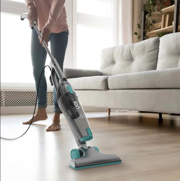 Ionvac ZipVac, 3-in-1 Corded Upright/Handheld Floor and Carpet Hand Vacuum Cleaner, New