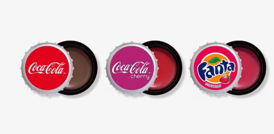 Coca Cola Bottle Cap Trio Lip Balm