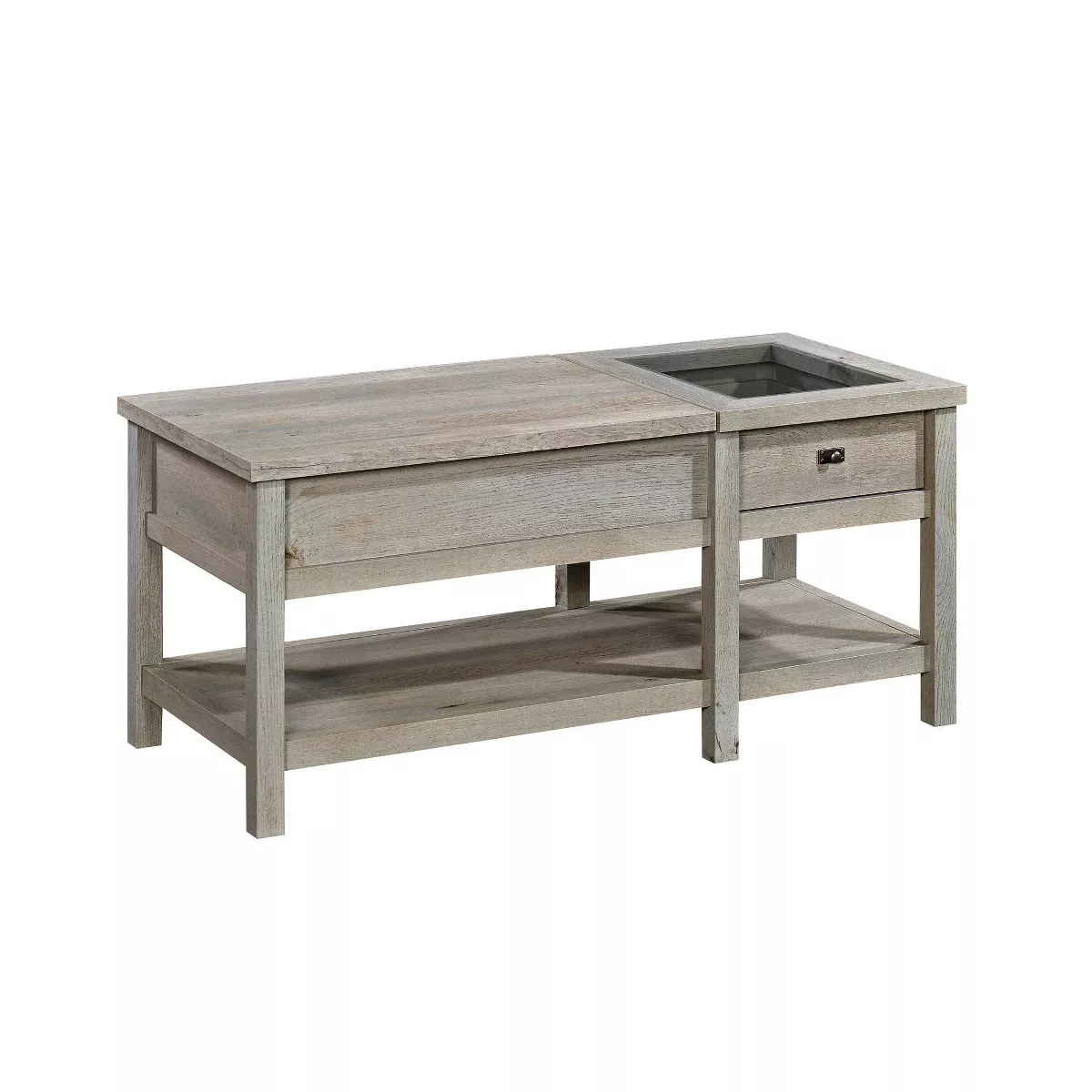 Cottage Road Lift Top Coffee Table Mystic Oak – Sauder