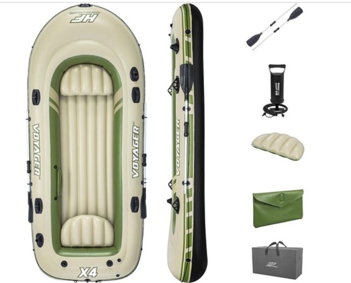 Bestway Bestway Hydro-Force Inflatable Raft Set (4 Person Voyager)