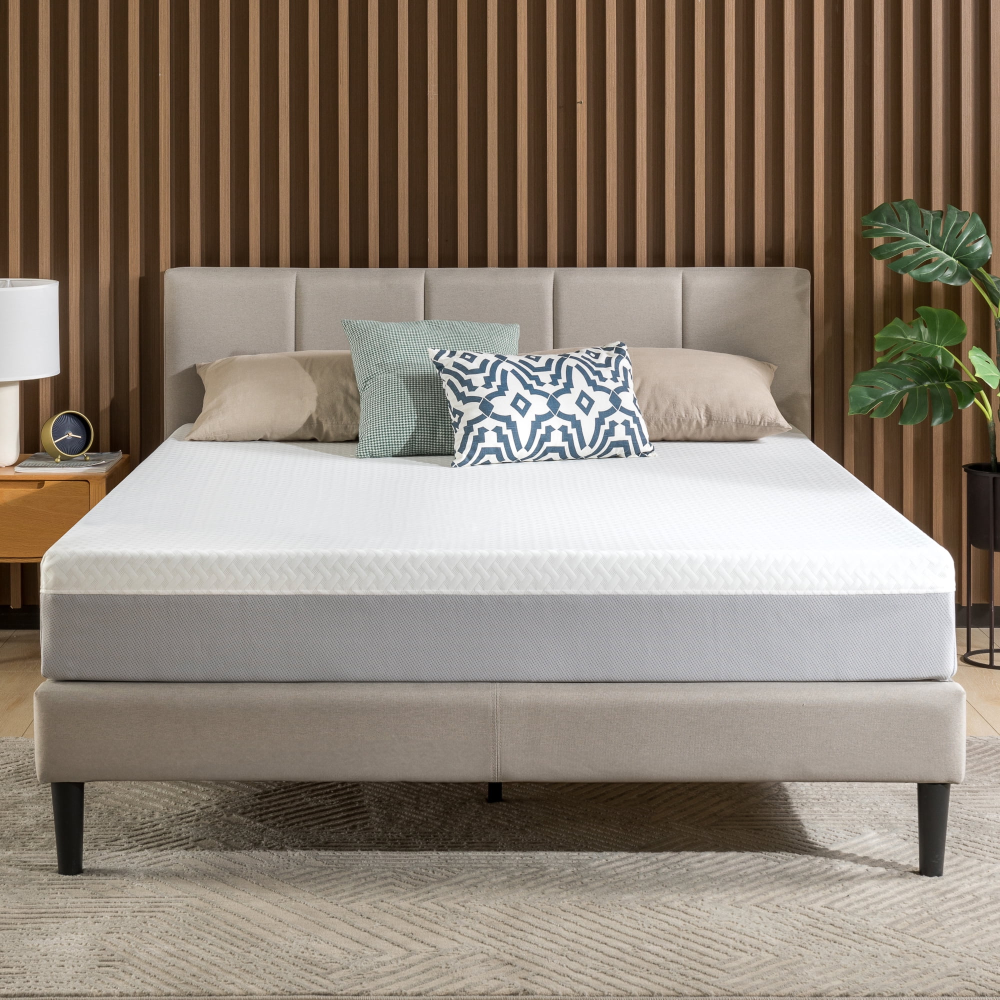 Zinus Cooling Airflow 8″ Hybrid Mattress in a Box, Adult, King