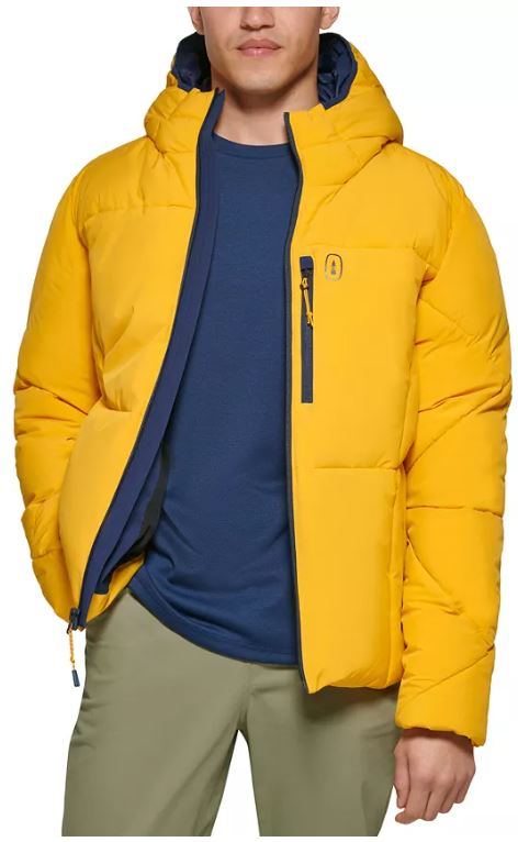 Men’s Glacier Quilted Full-Zip Hiking Puffer Jacket