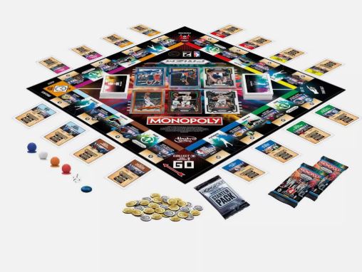 Monopoly Prizm NBA 2nd Edition Board Game 8+ Game Board Panini NBA