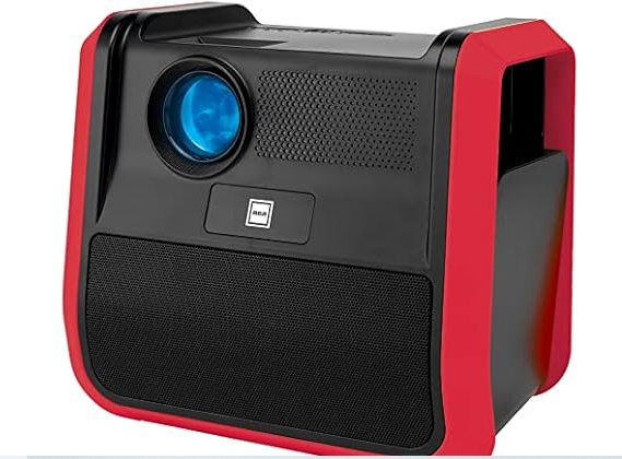 (NEW) RCA RPJ060 Portable Home Theater Projector – 2.5 Hours per Charge – Outdoor, Rechargeable, Speakers