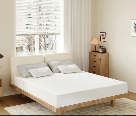 MLILY Ego White Twin Mattress in a Box, 6 inch Memory Foam Mattress