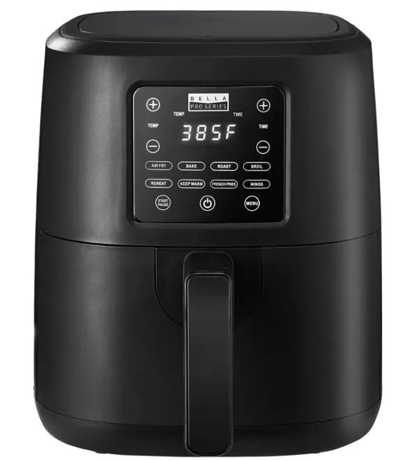 bella PRO – 4.2-qt. Touchscreen Air Fryer – Matte Black