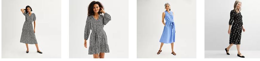 KOHL’S Womens Dresses Sale! As low as $9.99