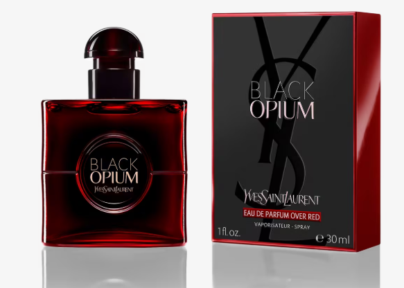 Black Opium Eau de Parfum Over Red