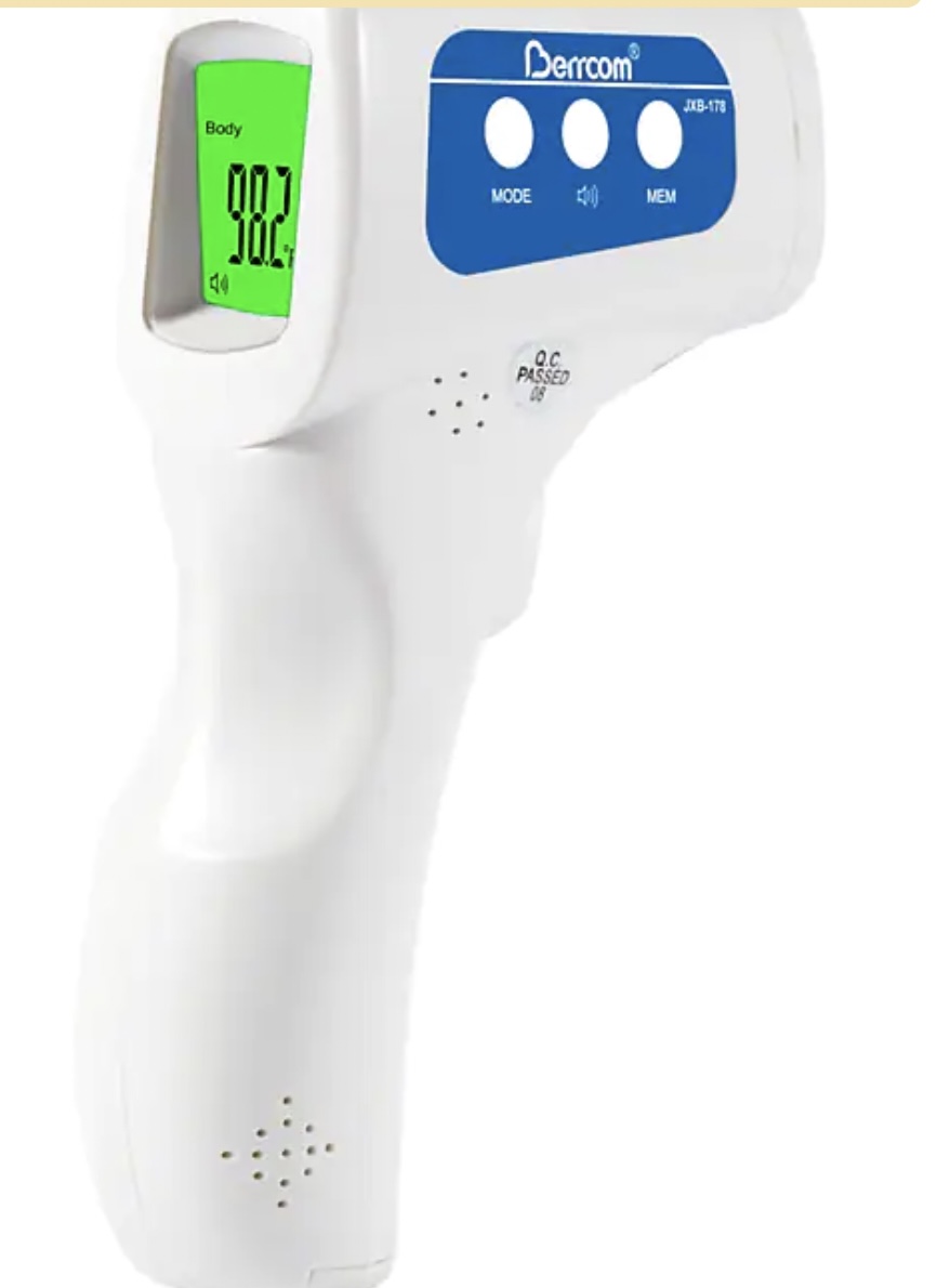 Berrcom Non-Contact Infrared Thermometer (JXB-178)