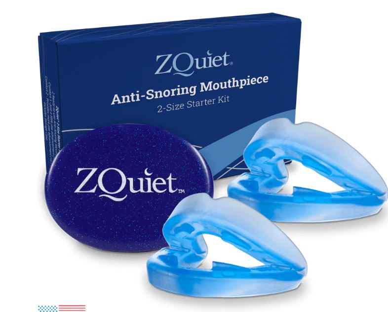 ZQuiet Anti-Snoring Mouthpiece 2-Size Starter Pack