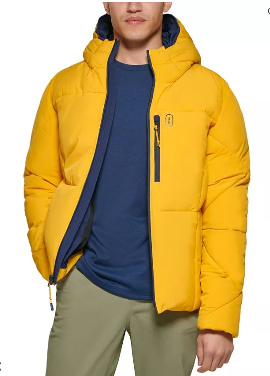 Men’s Glacier Quilted Full-Zip Hiking Puffer Jacket