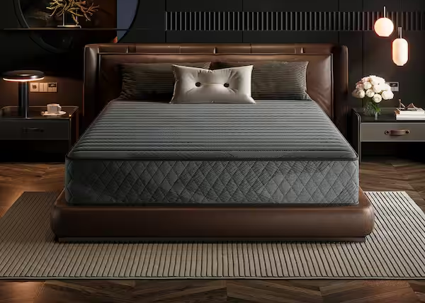 Twin XL Size Medium Firm 10 in. Cool Gel Memory Foam Hybrid Mattress with CertiPUR-US, SGS and OEKO-TEX