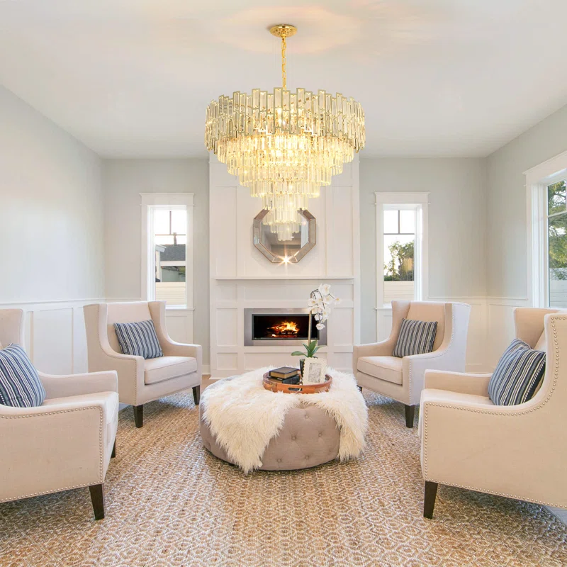 Michoel Dimmable Tiered Chandelier