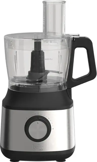 bella PRO – 8-Cup Food Processor – Stainless Steel