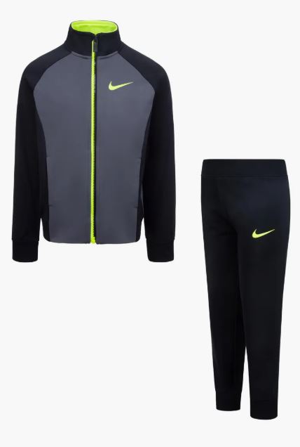 Kids’ Colorblock Swoosh Jacket & Joggers Set