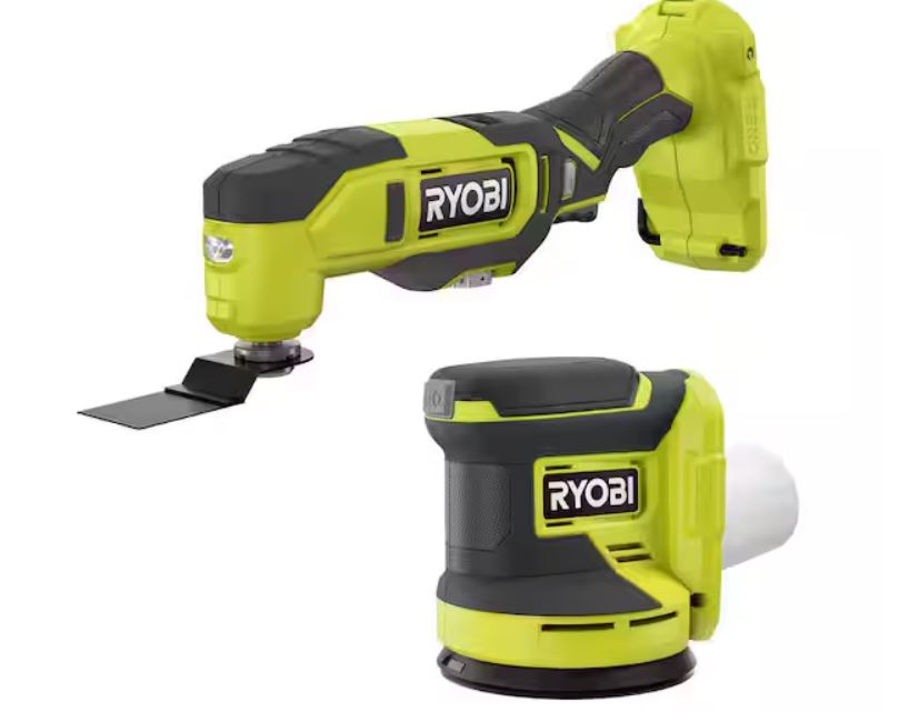 ONE+ 18V Cordless 2-Tool Combo Kit with Multi-Tool and 5 in. Random Orbit Sander (Tools Only)