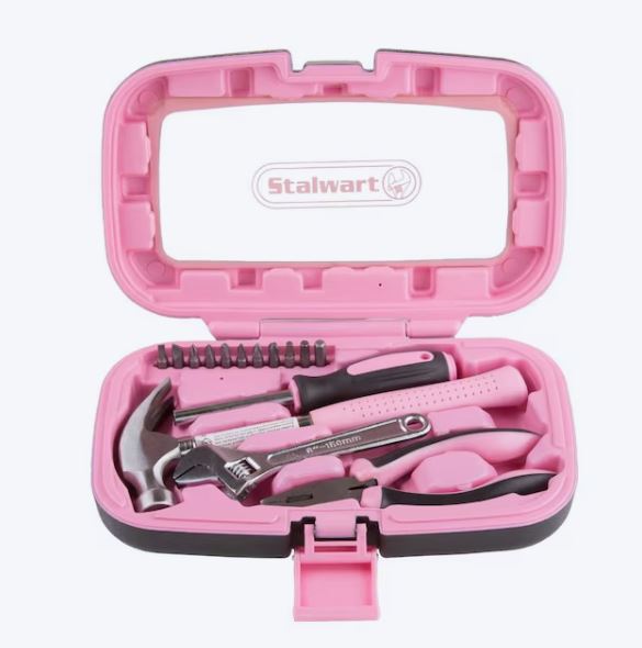 Fleming Supply 15 -Piece Household Tool Set with Hard Case