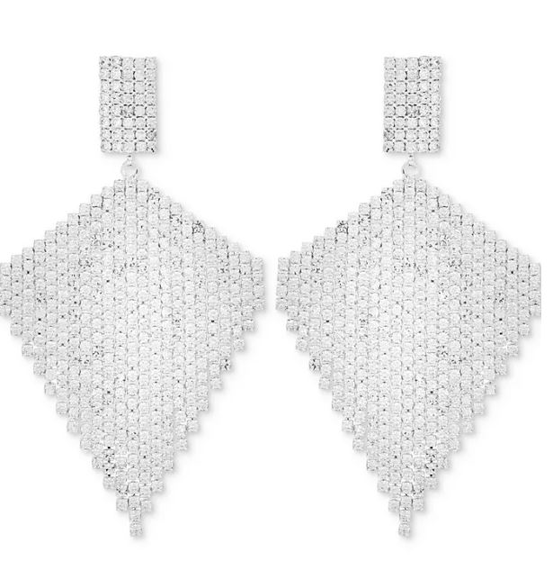 Crystal Rhinestone Diamond Chandelier Drop Earrings