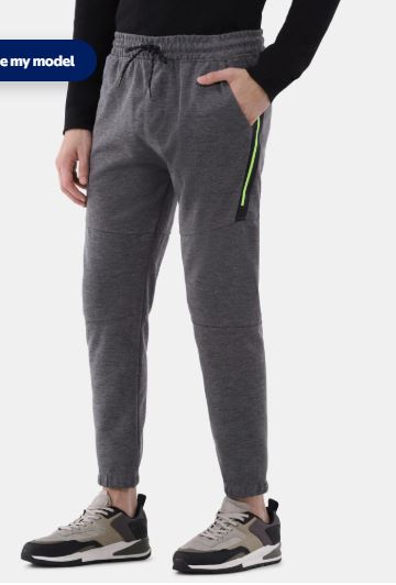 Burnside Men’s Fleece Joggers Slim Fit Sweatpants, 3-Pack, Sizes S-XL