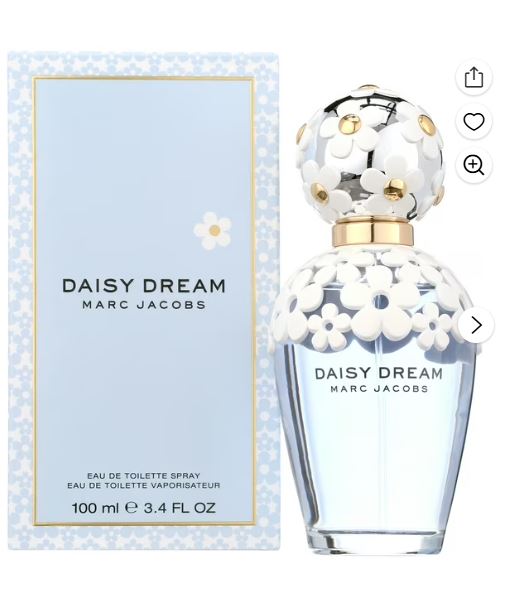 Marc Jacobs Daisy Dream Eau De Toilette, Perfume for Women, 3.4 oz