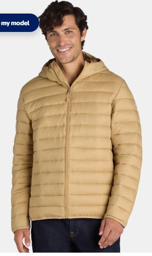 Ozark Trail Men’s & Big Men’s Hooded Puffer Jacket, Sizes S-3XL