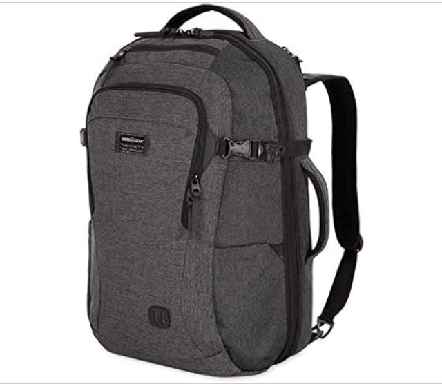 SwissGear Hybrid Travel Laptop Backpack