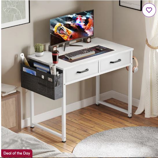 Murcott Metal Base Writing Desk