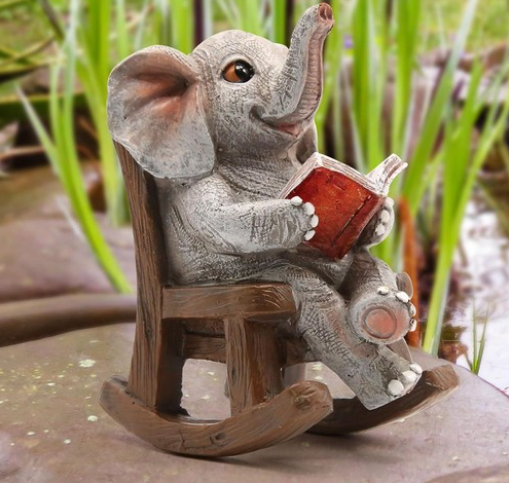 Outdoor Garden Decorative Solar Light Statues- 2 Styles