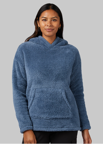 WOMEN’S SOFT SHERPA PULLOVER HOODIE