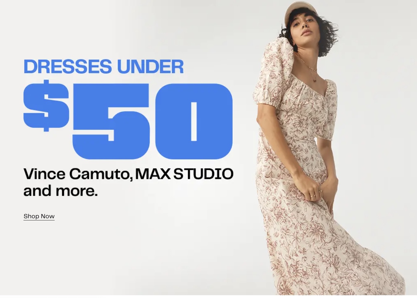 Dresses under $50 from Vince Camuto, Max Stuido and more