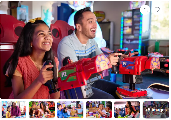 Get 2 UNLIMITED Play Passes, 1 Large Pizza & 4 drinks