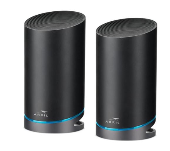 ARRIS SURFboard mAX Pro W133 Tri-Band Mesh Wi-Fi 6 System | AX11000 Wi-Fi Speed up to 11 Gbps | Coverage 6000 sq ft| Alexa Support