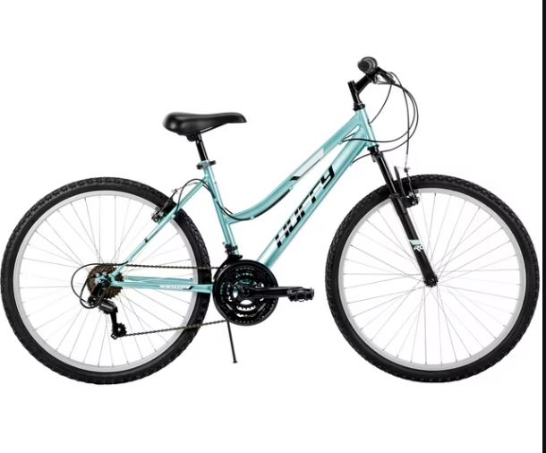 Huffy 26″ Rock Creek Mountain Bike, Fits Riders 5’0″+, Mint, Adult, Women’s
