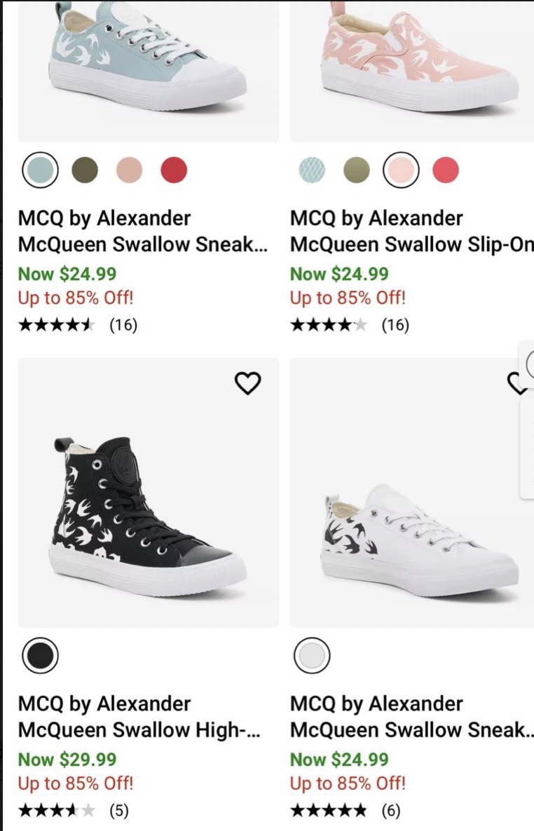 Up to 85% off lux sale !!! 