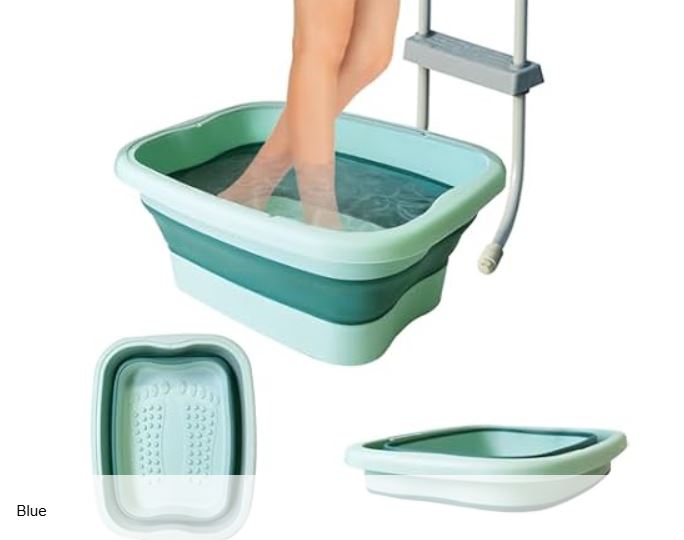 Collapsible Pool Foot Wash Tray