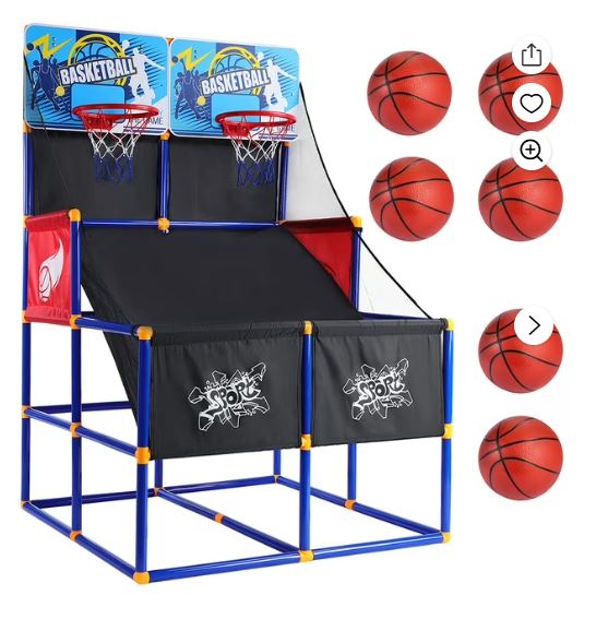 Large Hammock Chair Swing, Relax Hanging Rope Swing Chair with Detachable Metal Support Bar & Two Seat Cushions, Cotton Hammock Chair Swing Seat for Yard Bedroom Patio Porch Indoor Outdoor