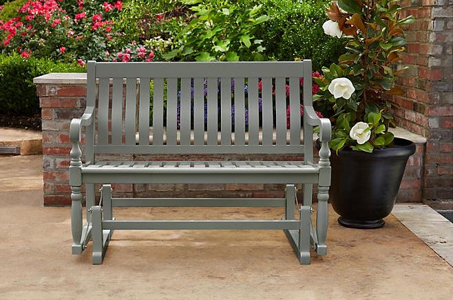 Member’s Mark Painted Wood Glider Bench