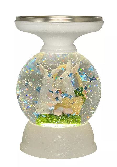 Celebrate Together™ Easter Bunny Shimmer Candle Holder Table Decor