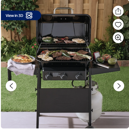 Expert Grill 3 Burner Propane Gas Grill