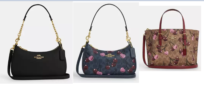 Up to 70% off this new Coach Cherry Collection 🍒