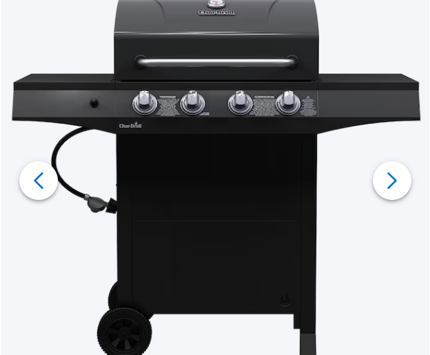 Charbroil Performance Series Black 4-Burner Liquid Propane Gas Grill