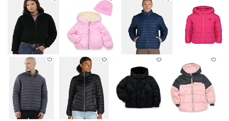 A lot of Jackets on sale.