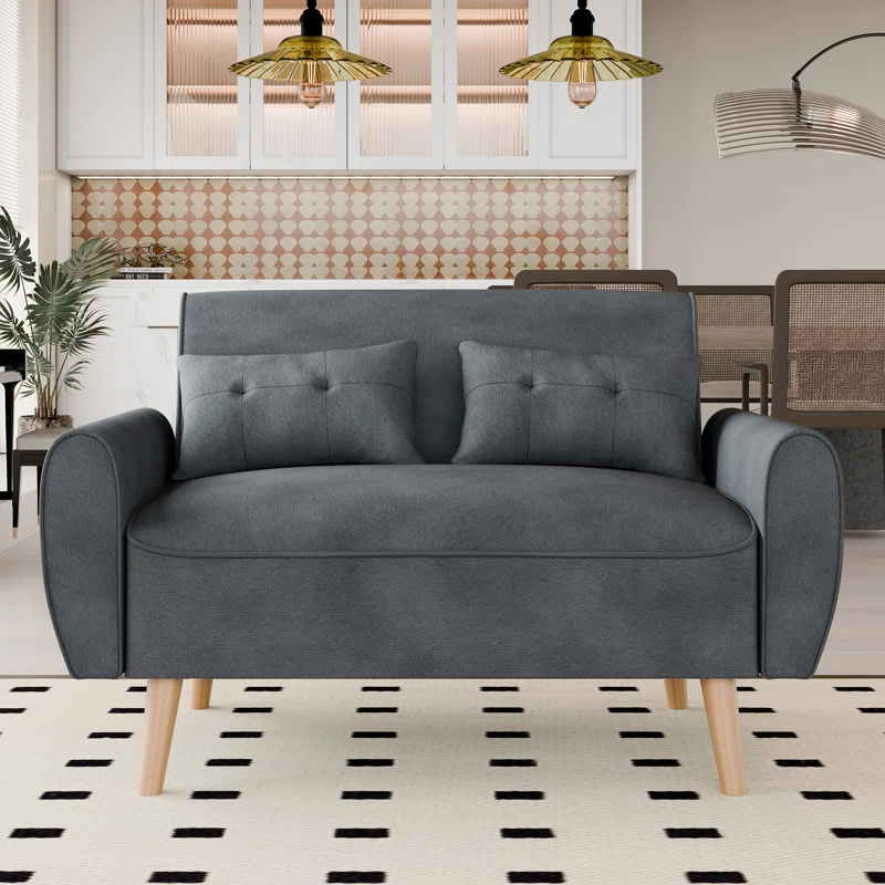 Bulverde Lift Top Extendable Frame Coffee Table with Storage 3 Stools, Stainless Steel Legs