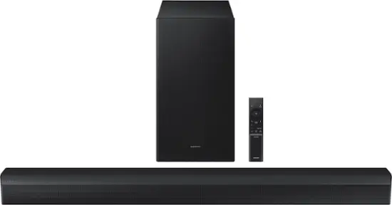 Samsung – HW-B550D 3.1 Channel B-Series Soundbar with Wireless Subwoofer – Black