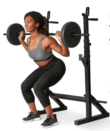 Athletic Works Adjustable Squat Rack