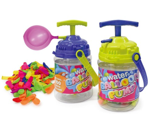 Water Balloon Pump – Included 100 Water Balloons