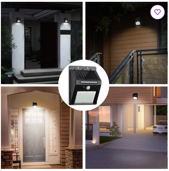 Set of 12 Solar Security Outdoor Lights now only $44 Shipped!That’s only $3.75 each!
