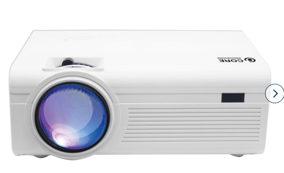 Core Innovations 150″ Home Theater Projector Bundle w/Remote Control